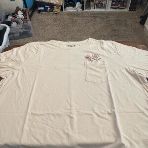 Carhartt Women’s Cream Shirt Floral Embroidery